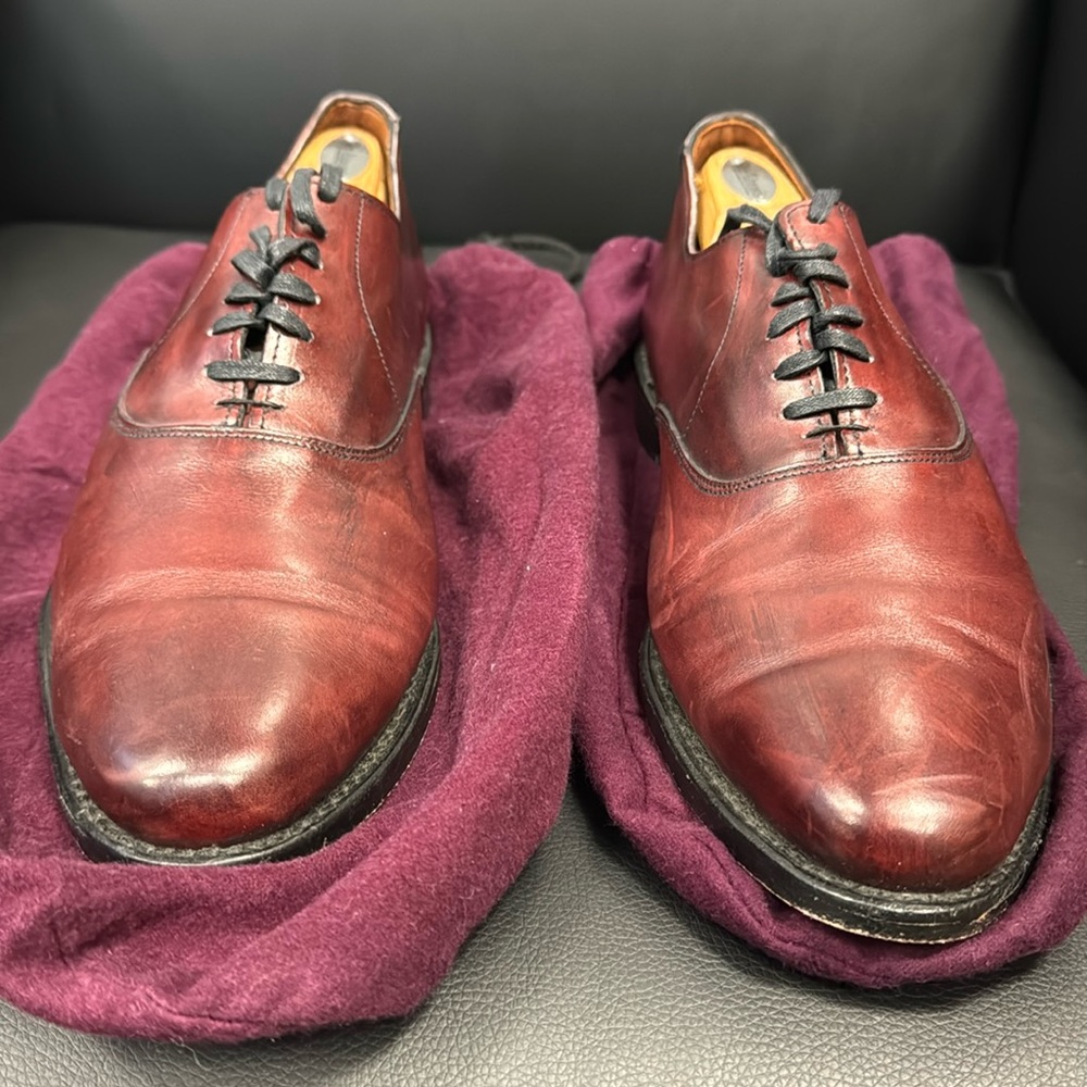 Allen Edmonds Carlyle in Oxblood. Size 12 D